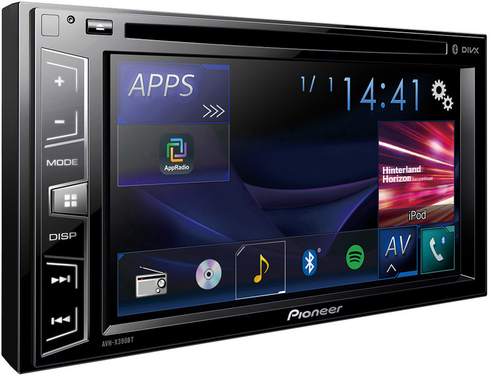Pioneer AVHX390BT DoppelDIN Moniceiver Anschluss für