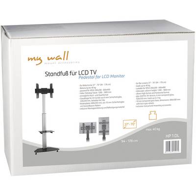 My Wall HP 1 DL TV-Rollwagen 94,0 cm (37") - 177,8 cm (70") Drehbar-3