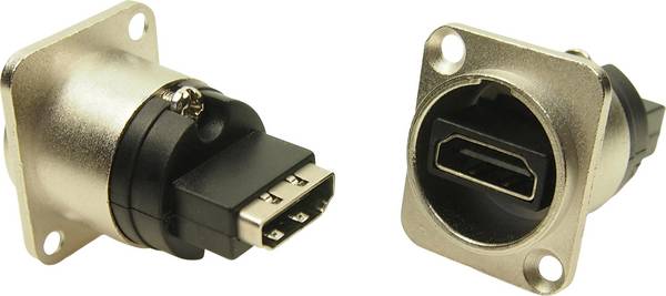 XLR Adapter HDMI A Buchse auf HDMI A Adapter, Einbau CP30116 Cliff Inhalt: 1 St.