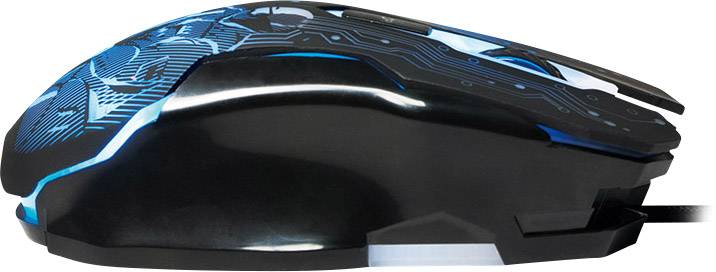 Logilink Gaming Maus, USB, 6-button, 2400dpi Multimedia-Technik Mäuse Maus Kabelgebunden-5