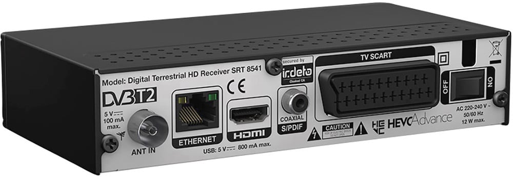 Strong Freenet Tv Dvb T2 Receiver Srt 8541