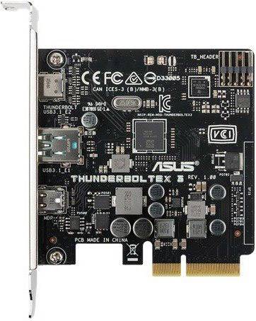ASUS NETWORKCARD THUNDERBOLTEX 3 USB3.1C USB3.1A MINI DISPLAYPORT-1