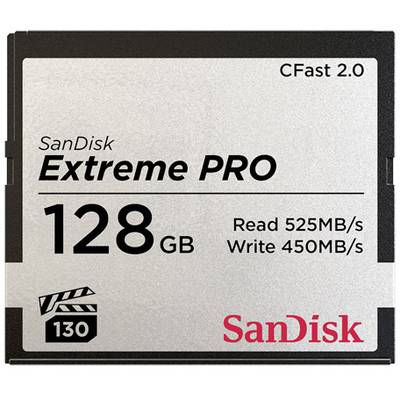 SanDisk Extreme Pro 2.0 CFast-Karte  128 GB 