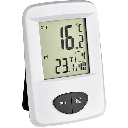 Thumbnail - TFA Dostmann Base Funk-Thermometer Weiß 30.3061.02