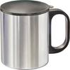 MATO interpräsent Thermobecher Edelstahl (gebürstet), Schwarz 0.280 l 4119