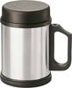 MATO interpräsent Thermobecher Edelstahl (gebürstet), Schwarz 0.350 l 4093