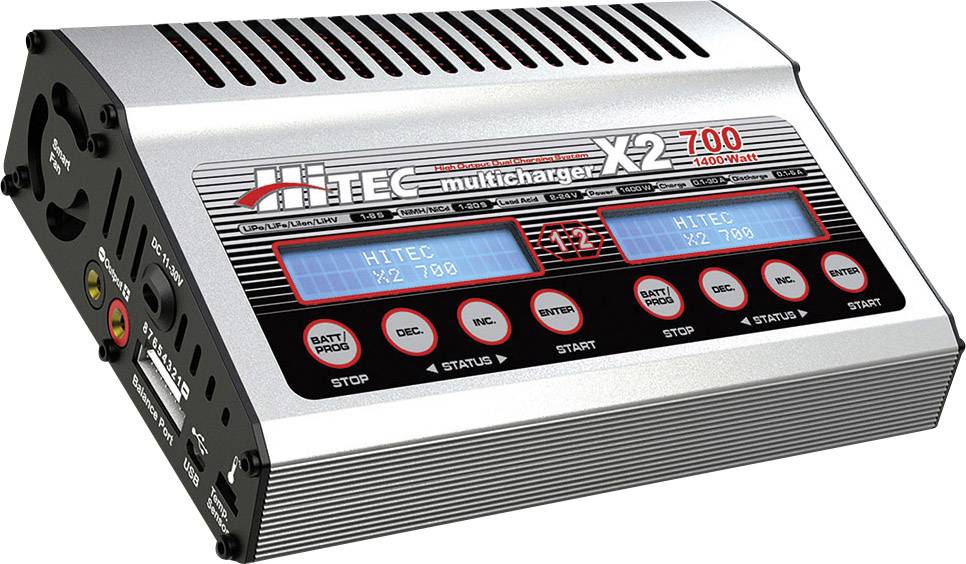 Hitec Multicharger X2 Modellbau Multifunktionsladegerät 24 V ISDT T8 Modellbau Multifunktionsladegerät 12 V 30 A LiFePO