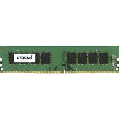 Crucial Crucial PC-Arbeitsspeicher Modul DDR4 4 GB 1 x 4 GB Non-ECC 2400 MHz 288pin DIMM  CT4G4DFS824A