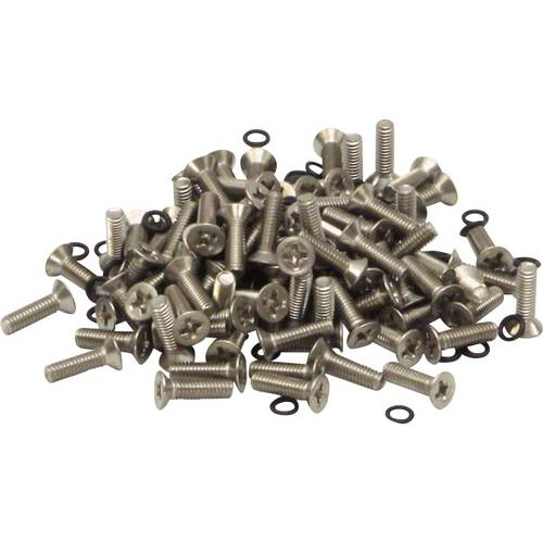 Hammond Electronics 1550WMS100 Ersatzschraube Edelstahl Natur 100 St.