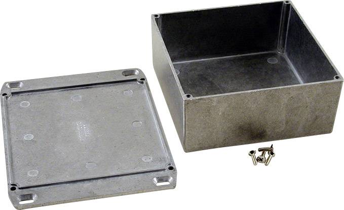 Hammond Electronics 1590KKFL Universal-Gehäuse 125 x 125 x 56 Aluminium Natur 1 St.