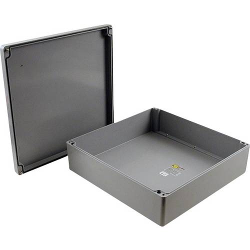 Hammond Electronics 1590ZGRP253 Universal-Gehäuse 405 x 400 x 120 Polyester Grau 1 St.