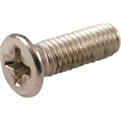 Hammond Electronics 1591MS100 Ersatzschraube Stahl Silber 100 St.