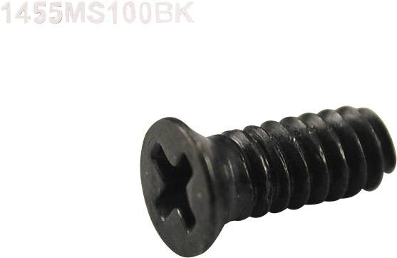 Hammond Electronics 1455MS100BK Ersatzschraube Stahl Schwarz 100 St.