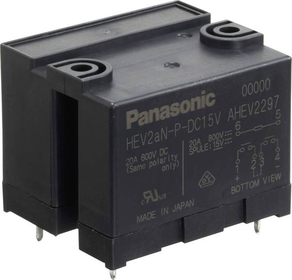 Panasonic HEV2AN-P-DC24V Printrelais 24 V/DC 20 A 2 Schließer 1 St.