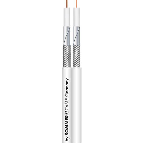 Sommer Cable 601-0940 Koaxialkabel Außen-Durchmesser: 4.6 mm HD 0.7/2.9 75 Ω 90 dB Weiß Meterware