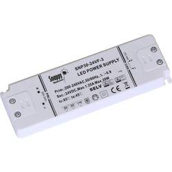 Napájací zdroj pre LED konštantné napätie Dehner Elektronik Snappy SE30-12VL, 30 W (max), 0 - 2.5 A, 12 V/DC