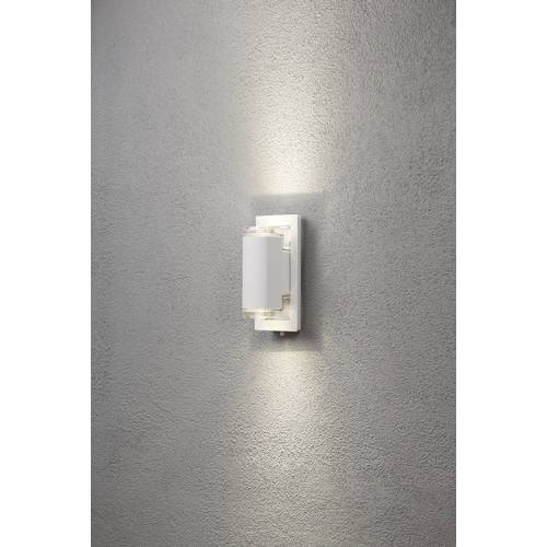 Konstsmide Potenza 7987-250 Außenwandleuchte LED, Energiesparlampe GU10 12 W Weiß