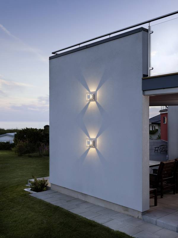 Konstsmide Pescara 7989-250 LED-Außenwandleuchte LED LED fest eingebaut 3 W Weiß