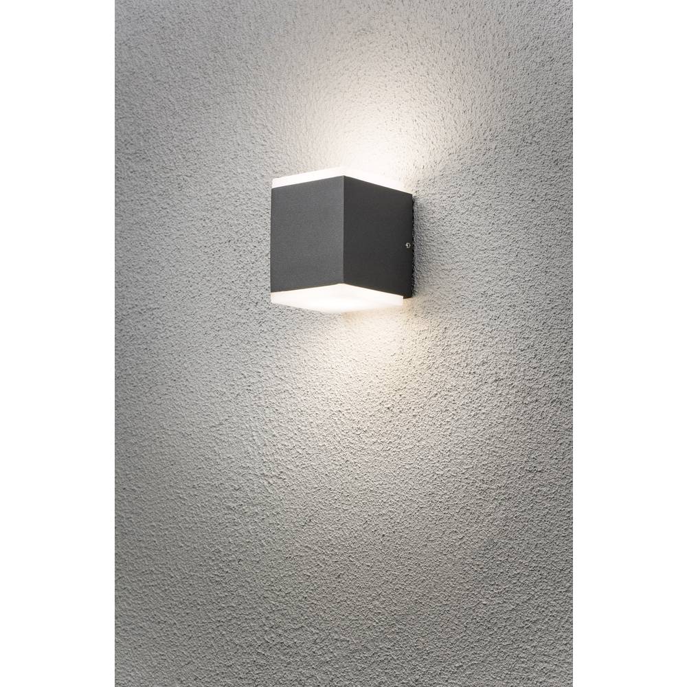 Buiten LED-wandlamp Antraciet 12 W Konstsmide 7991-370
