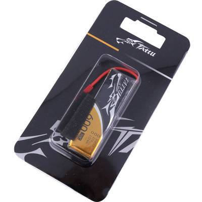 Lithium-Polymer-Akku verpackt, Kapazität 450 mAh, 11,1V, mit Tattu-Logo.