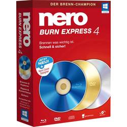 Image of Nero Burn Express 4 Vollversion, 1 Lizenz Windows Brenn-Software