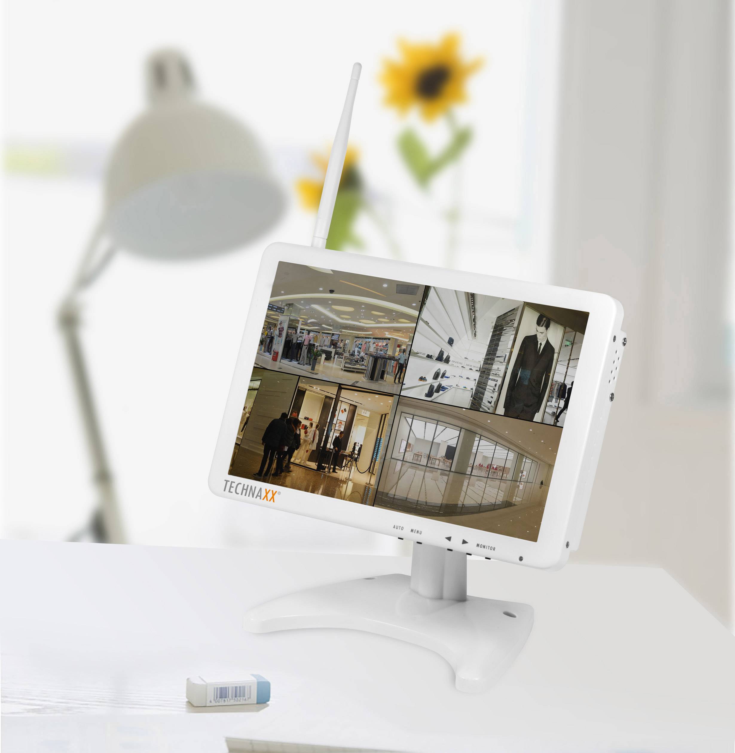 Technaxx TX-29 4641 Funk-Überwachungskamera-Set 4-Kanal mit 1 Kamera 1280 x 720 Pixel 2.4 GHz-6