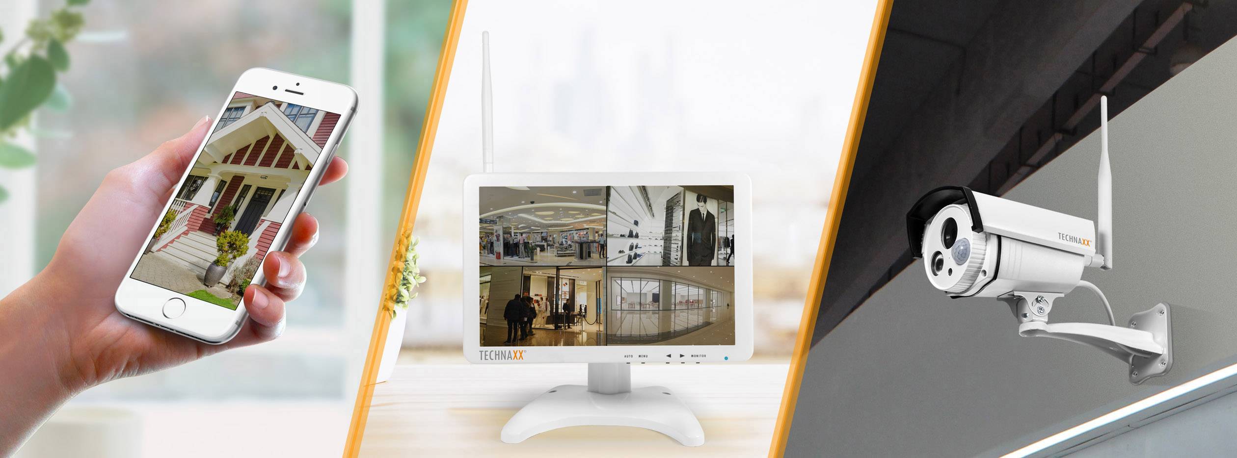 Technaxx TX-29 4641 Funk-Überwachungskamera-Set 4-Kanal mit 1 Kamera 1280 x 720 Pixel 2.4 GHz-8