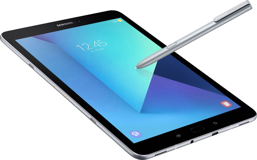 Samsung Galaxy Tab S3 Android-Tablet 24.6 cm (9.7 Zoll) 32 GB Wi-Fi Silber 2.15 GHz Octa Core