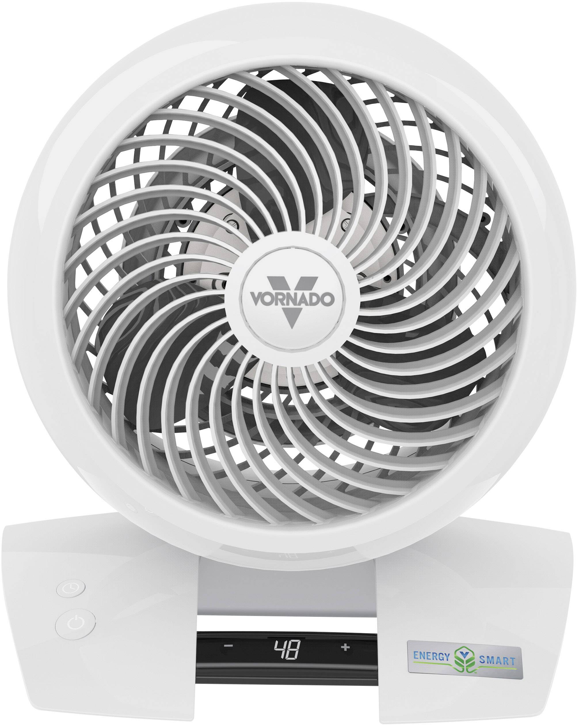 Vornado 5303DC Bodenventilator 4 W, 14 W, 30 W (Ø x H) 20 cm x 300 mm Weiß LED-Display, mit Fernbedienung, Timer