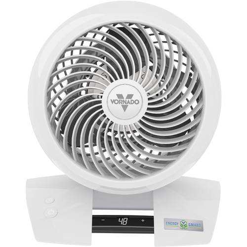 Vornado 5303DC Bodenventilator 4 W, 14 W, 30 W (Ø x H) 20 cm x 300 mm Weiß LED-Display, mit Fernbedienung, Timer