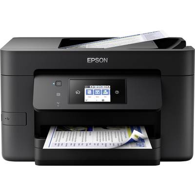 Epson WorkForce WF-3720DWF Farb Tintenstrahl Multifunktionsdrucker  A4 Drucker, Scanner, Kopierer, Fax ADF, Duplex, LAN,