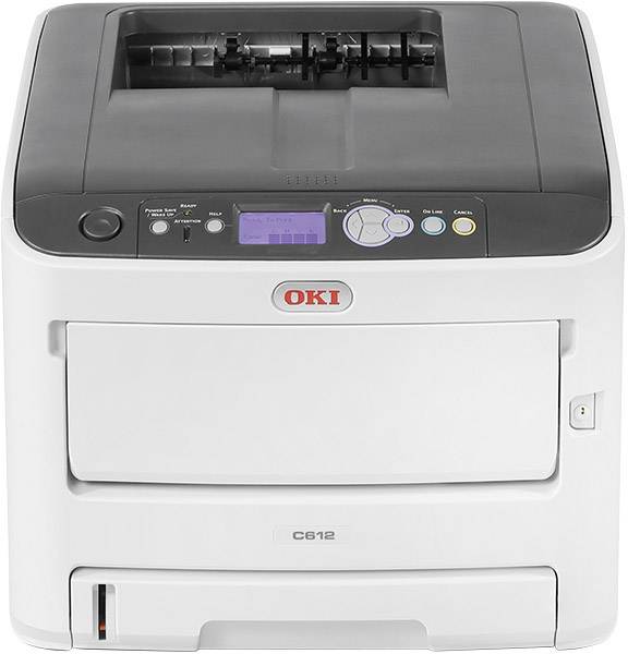 OKI C612dn Farb LED Drucker A4 36 S min 34 S min 1200 X 600 Dpi LAN 