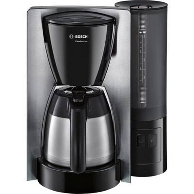 Bosch Haushalt TKA6A683 Kaffeemaschine Schwarz  Fassungsvermögen Tassen=12 