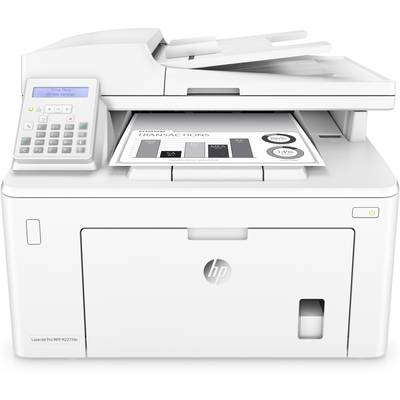 HP LaserJet Pro MFP M227fdn Schwarzweiß Laser Multifunktionsdrucker  A4 Drucker, Scanner, Kopierer, Fax LAN, ADF