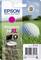 Epson Tintenpatrone in Magenta für Drucker, Packung zeigt Golfball auf Gras, geeignet für Modelle WF-3720DWF und WF-3725DWF.