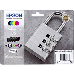 Image of Epson Tinte Kombi-Pack T3586, 35 Original Schwarz, Cyan, Magenta, Gelb C13T35864010