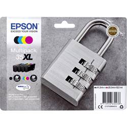 Image of Epson Tinte Kombi-Pack T3596, 35XL Original Schwarz, Cyan, Magenta, Gelb C13T35964010