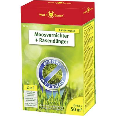 WOLF-Garten 3841010 Moosvernichter + Rasendünger SW 50 1 St.