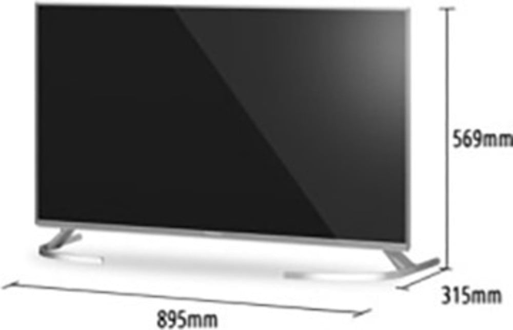 Panasonic TX40EXW734 LEDTV 100 cm 40 Zoll EEK A Twin DVBT2/C/S2, UHD, Smart TV, WLAN, PVR