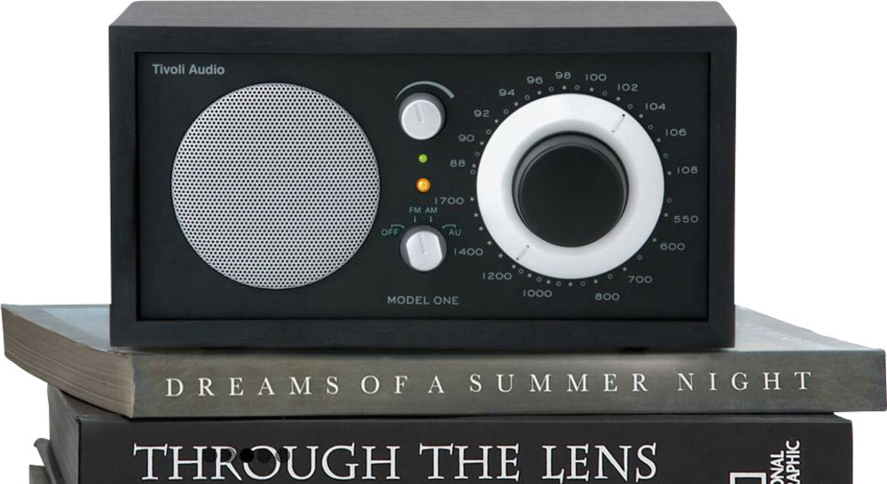 UKW Tischradio Tivoli Audio Model One AUX, MW, UKW Schwarz