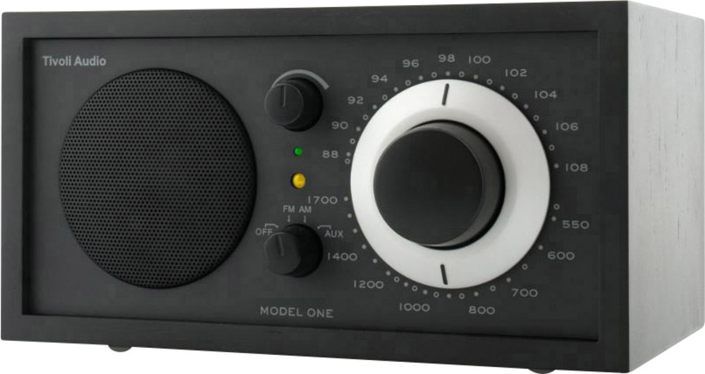 UKW Tischradio Tivoli Audio Model One AUX, MW, UKW Schwarz