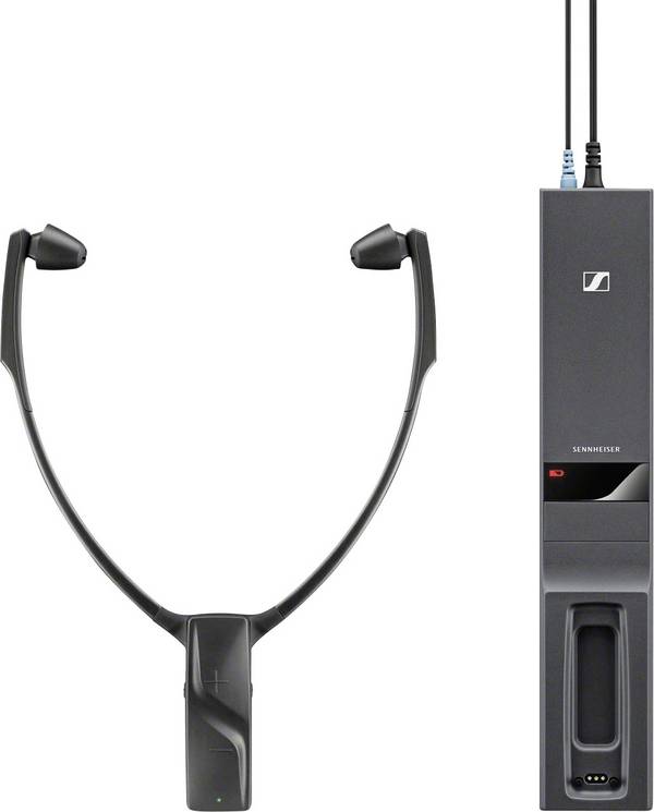 Sennheiser RS 2000  In Ear Kopfhörer Funk  Schwarz  Lautstärkeregelung TV