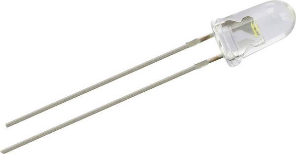 Thomsen LED-5-30000W LED bedrahtet Weiß Rund 5 mm 30000 mcd 15 ° 20 mA 3.3 V