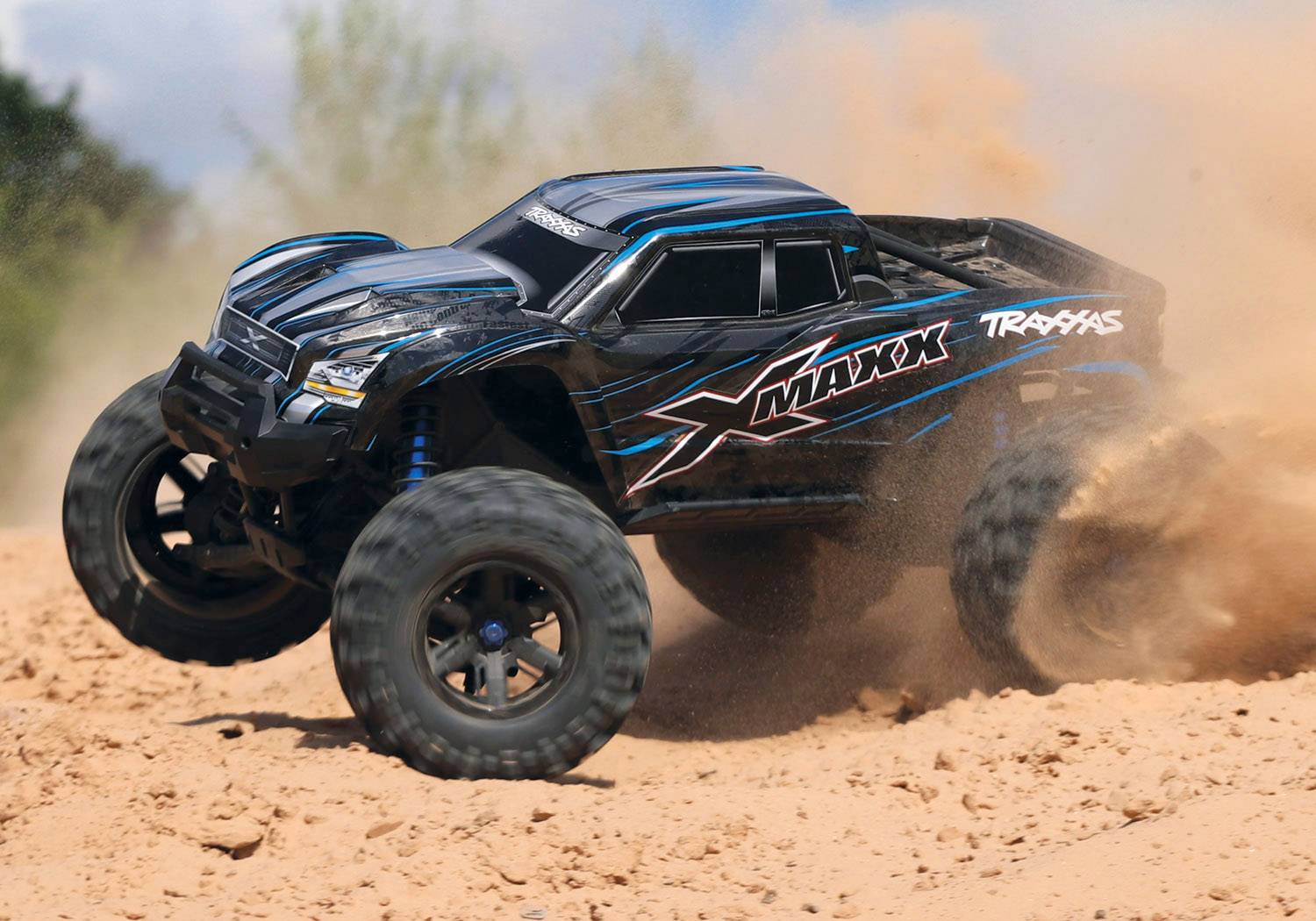 Traxxas X-Maxx 8S Rot Brushless RC Modellauto Elektro Monstertruck Allradantrieb (4WD) RtR 2,4 GHz-3