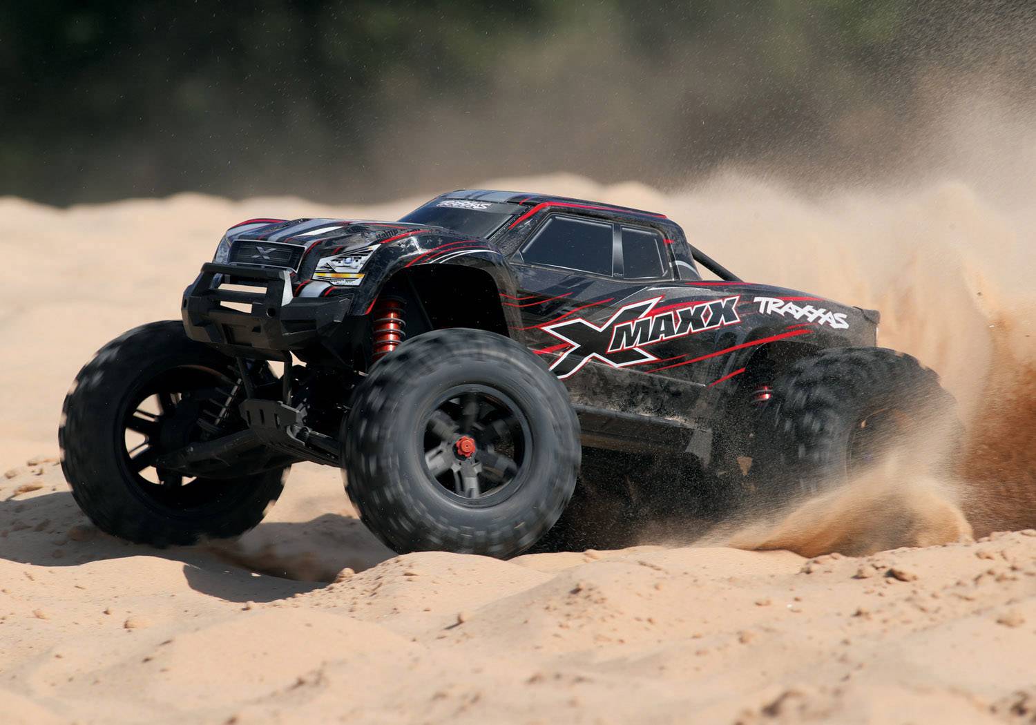Traxxas X-Maxx 8S Rot Brushless RC Modellauto Elektro Monstertruck Allradantrieb (4WD) RtR 2,4 GHz-6