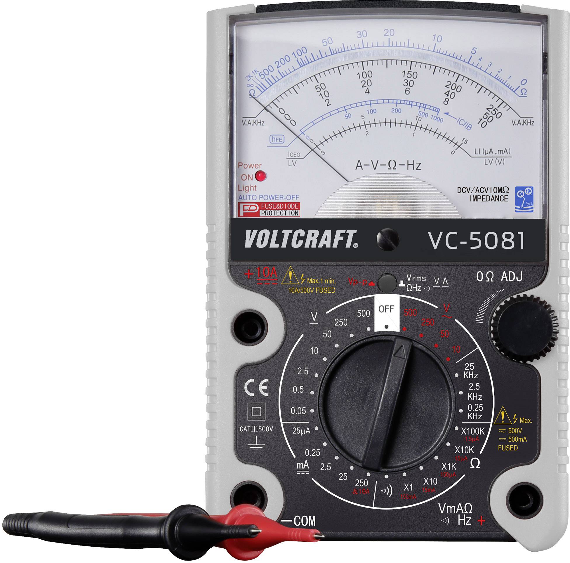 VOLTCRAFT VC-5081 Hand-Multimeter analog