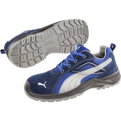 PUMA Omni Blue Low SRC 643610-41  Sicherheitsschuh S1P Schuhgröße (EU): 41 Blau, Silber 1 St.