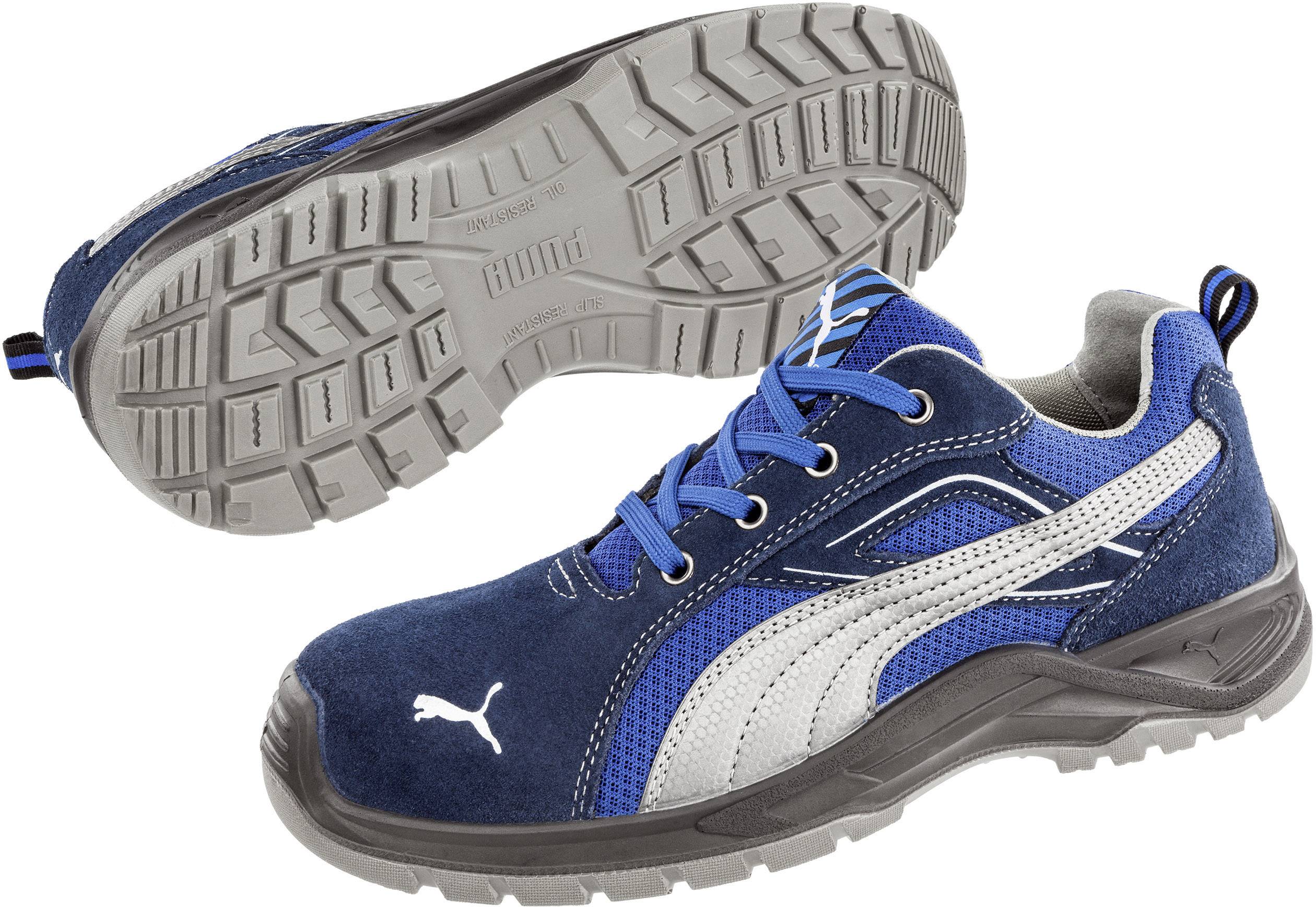 PUMA Omni Blue Low SRC 643610-45 Sicherheitsschuh S1P Schuhgröße (EU): 45 Blau, Silber 1 St.