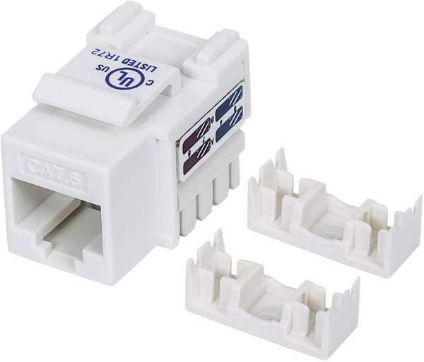 Intellinet 210591 RJ45-Einbaumodul Keystone CAT 6 1 St.