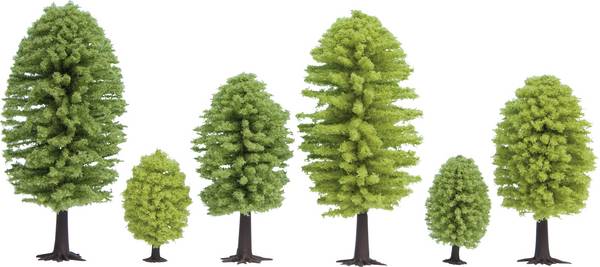 NOCH Hobby 32801 Baumpackung Laubwald 35 bis 50 mm  25 St.